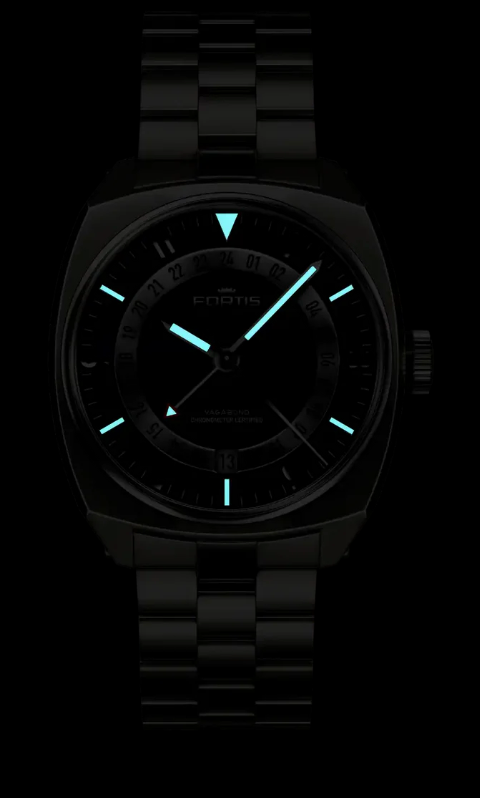 Fortis Vagabond V-40 Blue Dusk Watch F6660002 Image 3