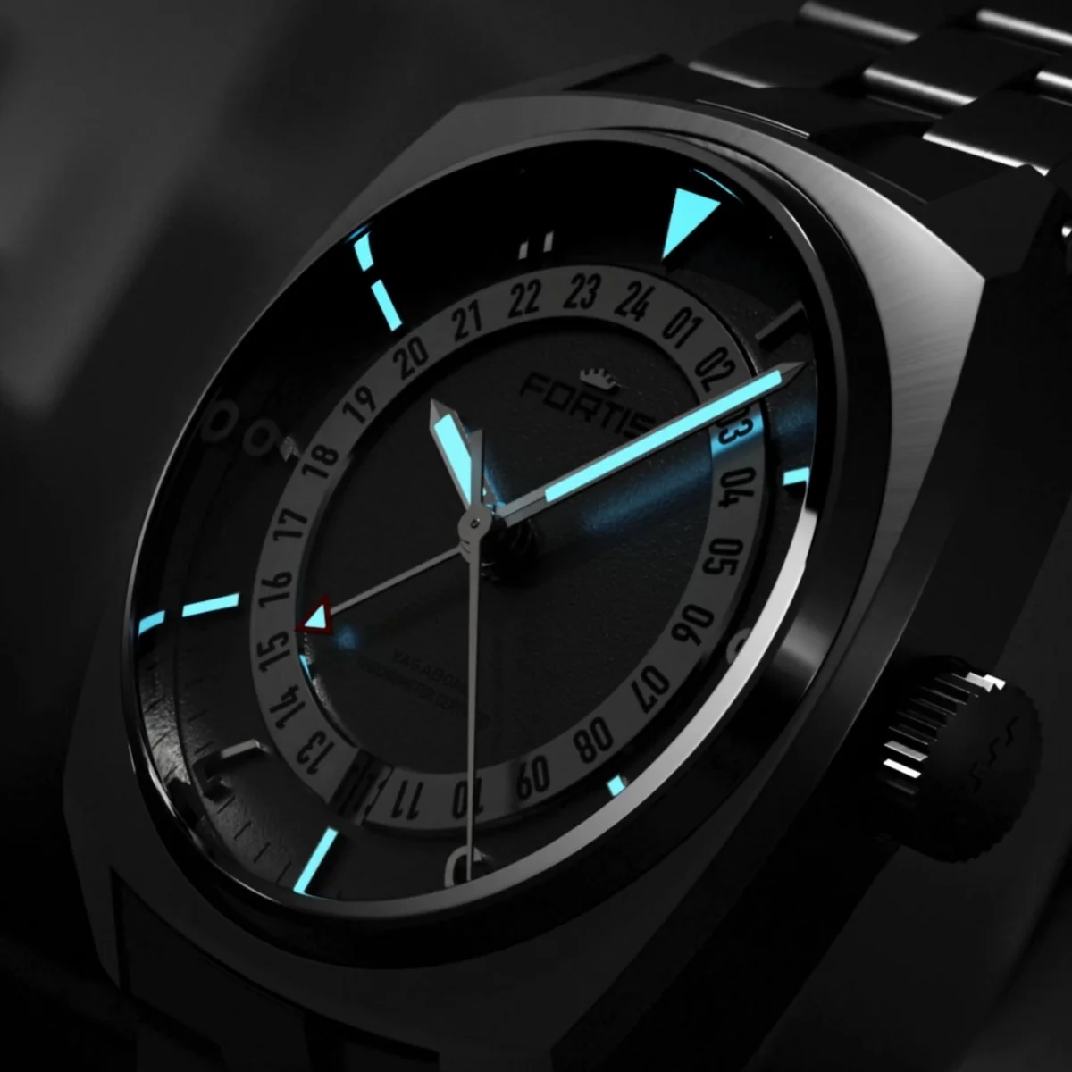 Fortis Vagabond V-40 Stormy Grey Watch F6660000 Image 2