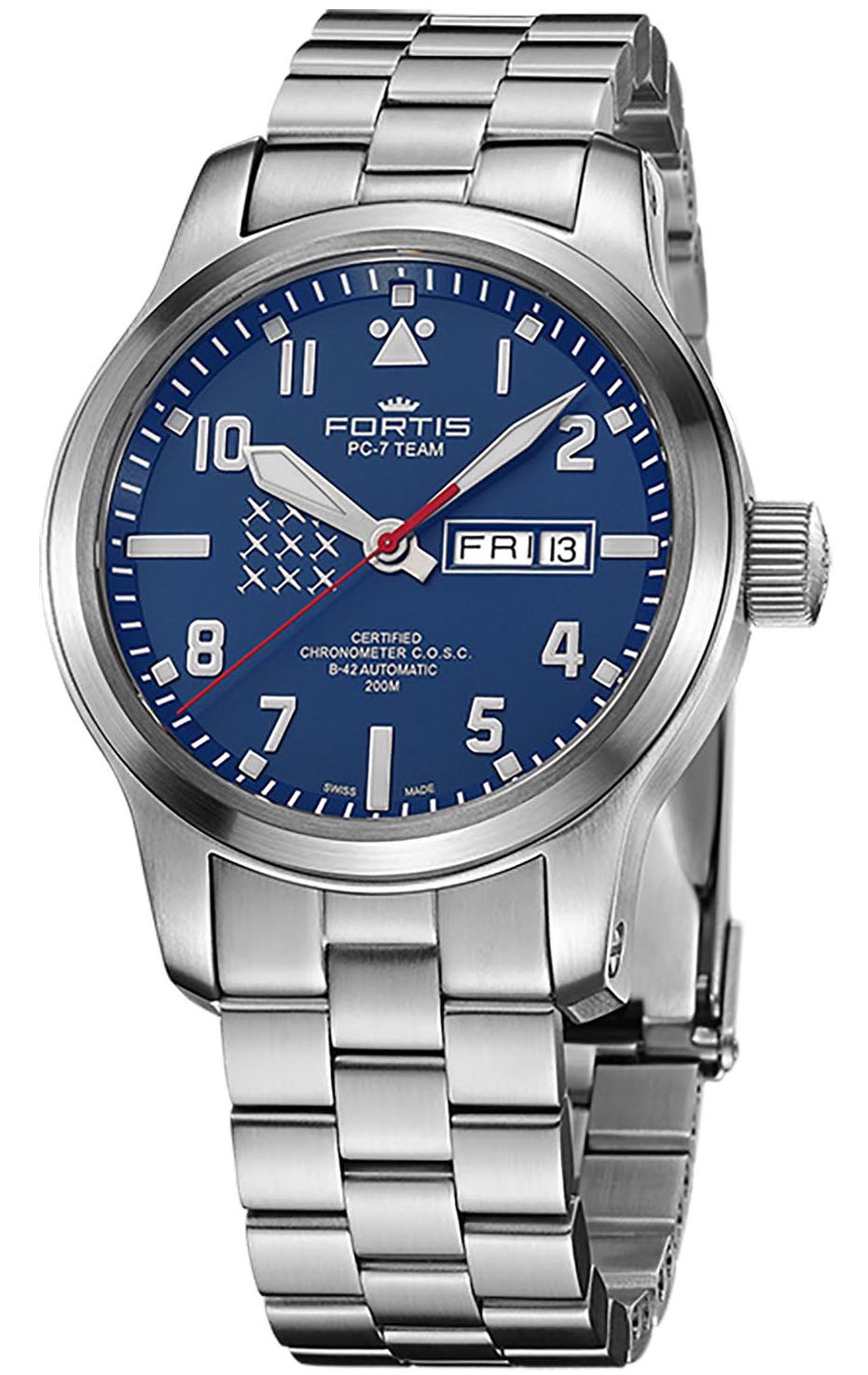 Fortis Watch Aeromaster PC-7 Team Edition Day Date F4020010 Image 1
