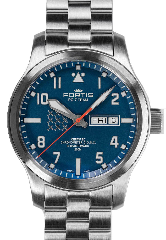 Fortis Watch Aeromaster PC-7 Team Edition Day Date F4020010 Image 2