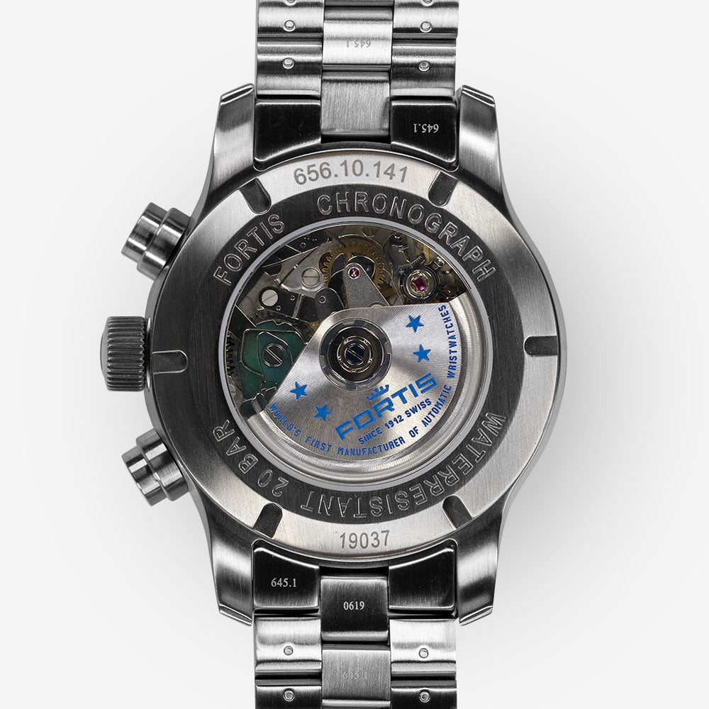 Fortis Watch Aeromaster Steel Chronograph F4040000 Image 3