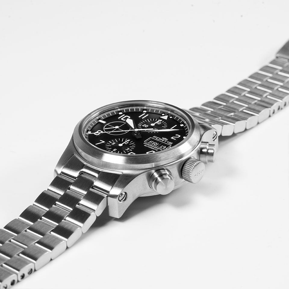 Fortis Watch Aeromaster Steel Chronograph F4040000 Image 5
