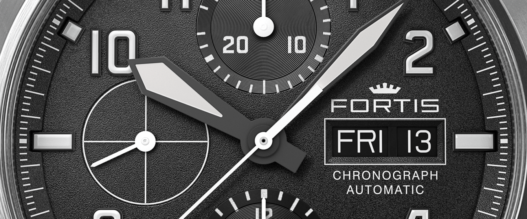 Fortis Watch Aeromaster Steel Chronograph F4040000 Image 6