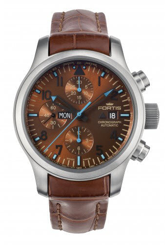 Fortis Watch Aquatis Blue Horizon Chronograph 656.10.95 LC.08 Image 1