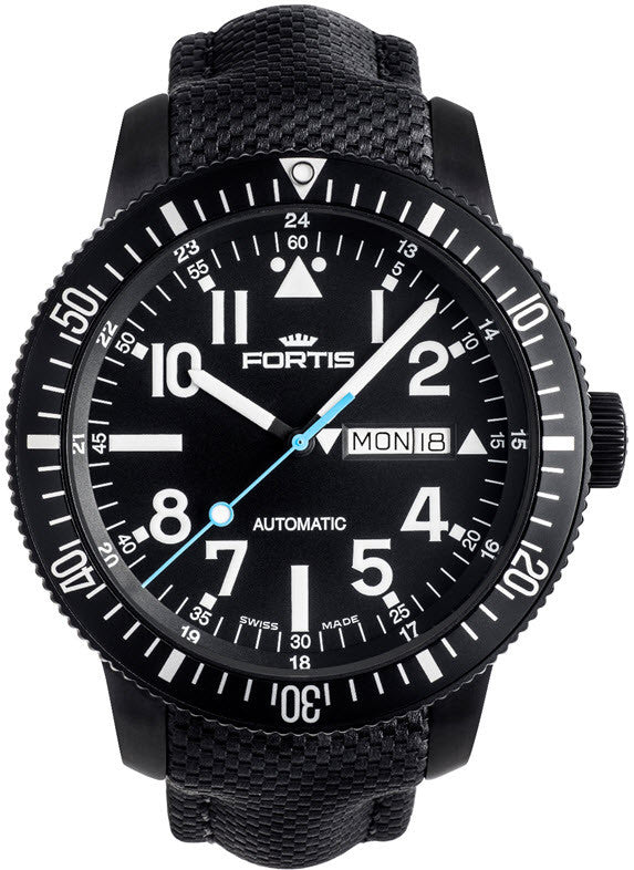 Fortis Watch Aquatis Diver Black 647.18.41 LP Image 1