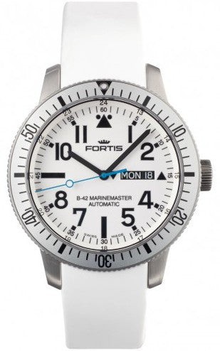Fortis Watch Aquatis Diver White 647.11.42 Si Image 1