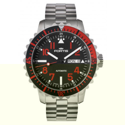 Fortis Watch Aquatis Marinemaster Red 670.23.43 M Image 1
