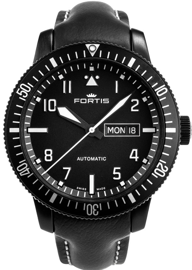 Fortis Watch Aviatis Aeromaster Mission Timer 647.18.10 L.01 Image 1