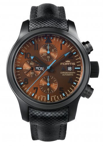 Fortis Watch Aviatis Blue Horizon Chronograph D 656.18.95 LP Image 1