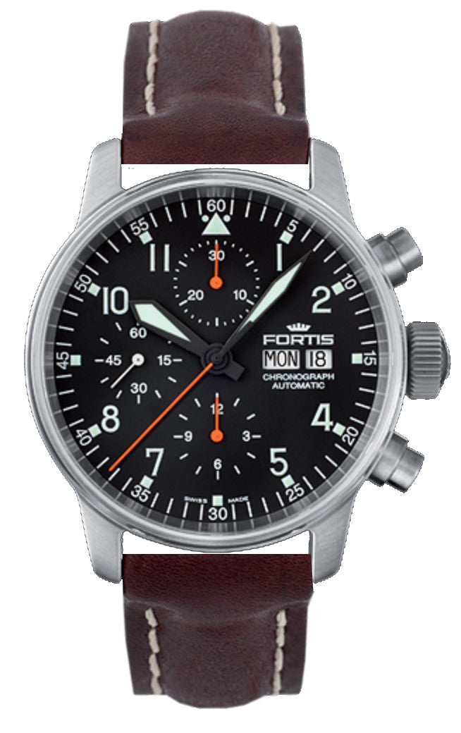 Fortis Watch Aviatis Flieger Classic Chronograph D 597.11.11 L16 Image 1