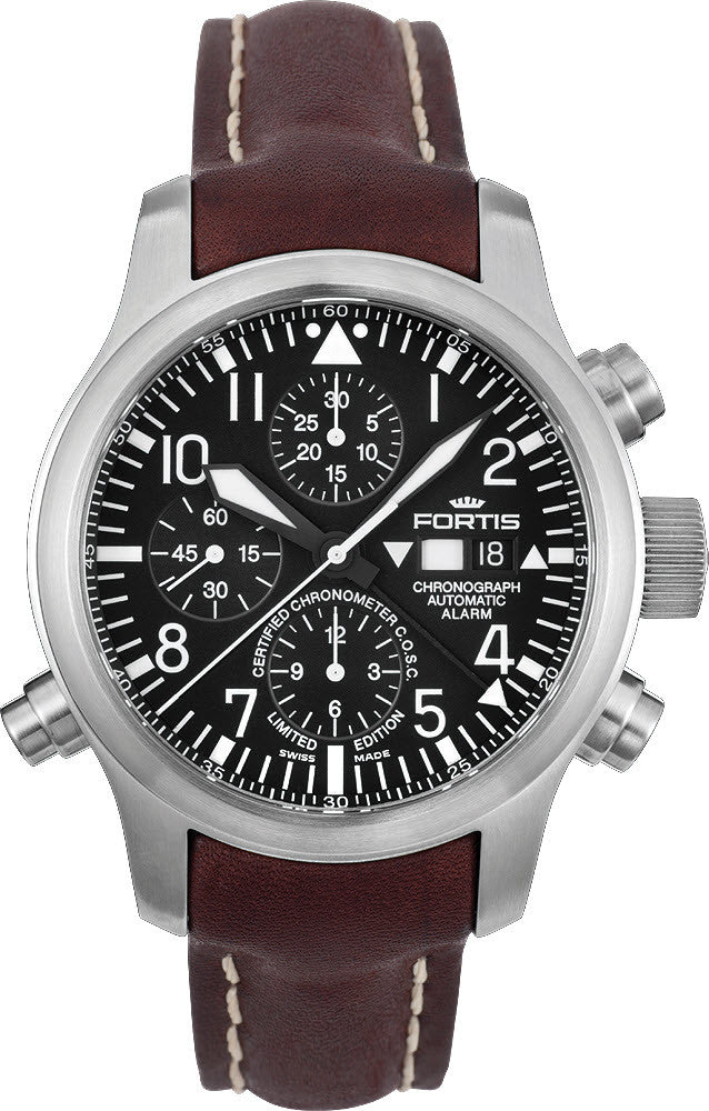 Fortis Watch B-42 Flieger Chronograph Alarm 657.10.11. LF.16 Image 1
