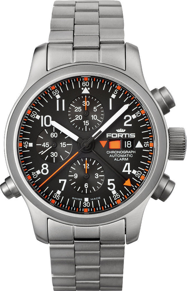 Fortis Watch B-42 Pilot Professional Chronograph Alarm 636.22.11 M Image 1