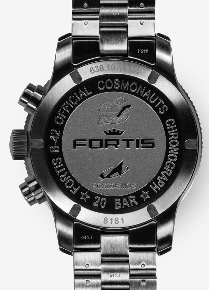 Fortis Watch Cosmonautis Official Cosmonauts Chronograph 638.10.11 M Image 2