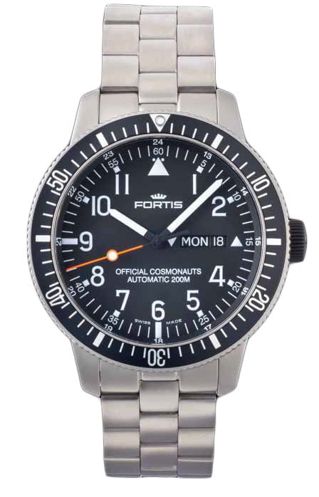 Fortis Watch Cosmonautis Official Cosmonauts Titanium 647.27.11 M Image 1