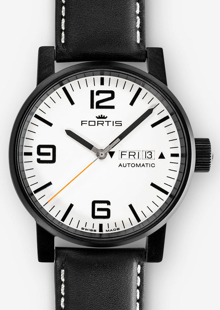 Fortis Watch Cosmonautis Spacematic Stealth White 623.18.12 L.01 Image 1