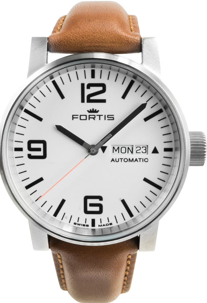 Fortis Watch Cosmonautis Spacematic Steel White 623.10.12 L.28 Image 1