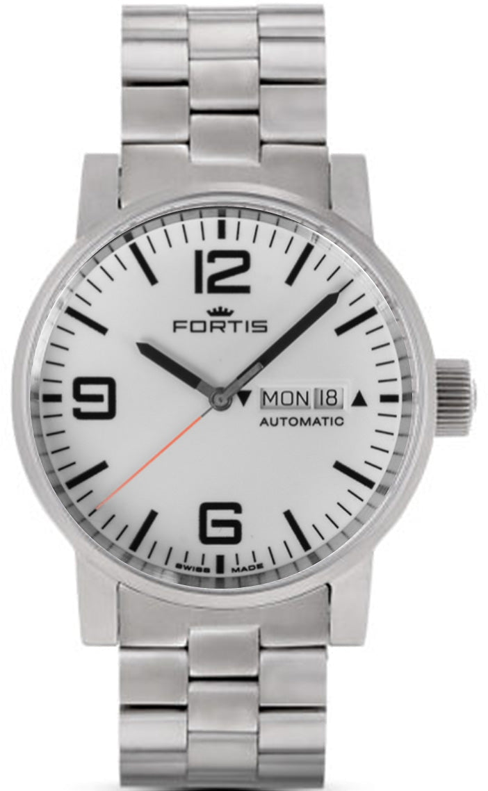 Fortis Watch Cosmonautis Spacematic Steel White 623.10.12 MB Image 1