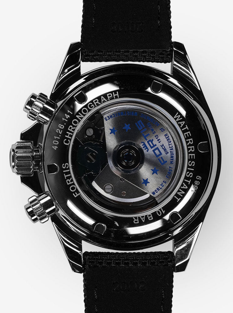 Fortis Watch Cosmonautis Stratoliner All Black Limited Edition F2340002 Image 4