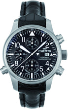 Fortis Watch F-43 Flieger Black Label Limited Edition 702.10.81 LF.01 BLACK STRAP Image 1