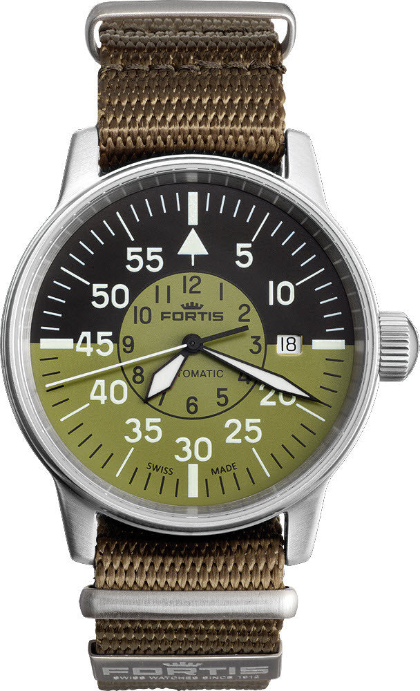 Fortis Watch Flieger Cockpit Date 595.11.16 N Image 1