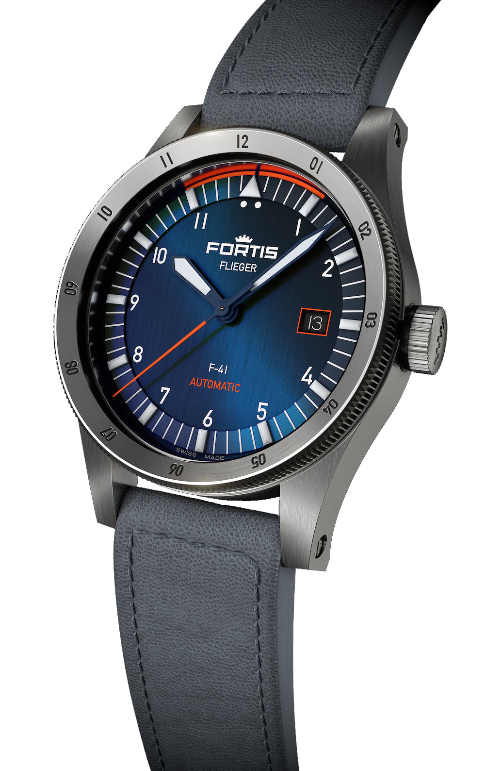 Fortis Watch Flieger F41 Midnight Blue D F4220013 Image 2