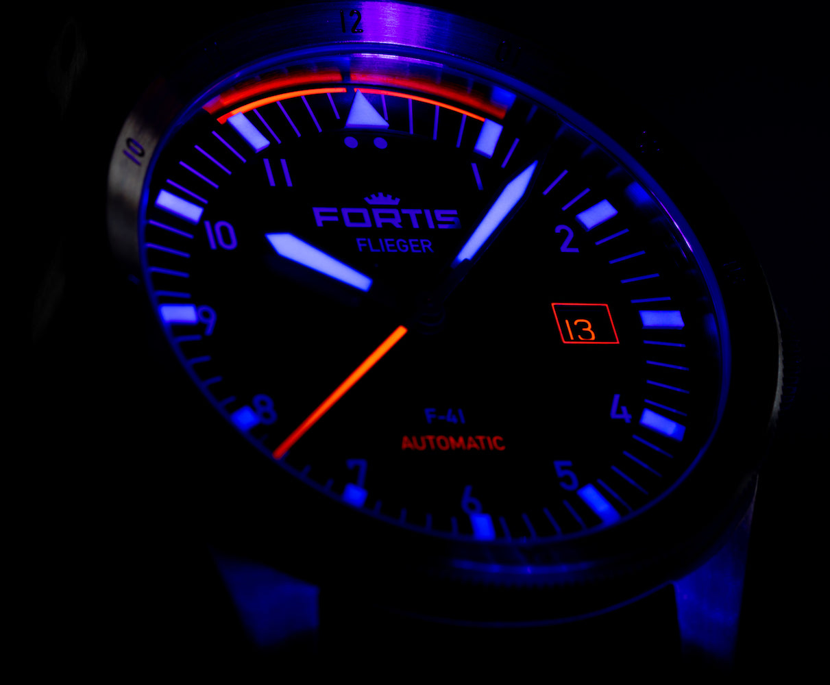 Fortis Watch Flieger F41 Midnight Blue D F4220013 Image 6