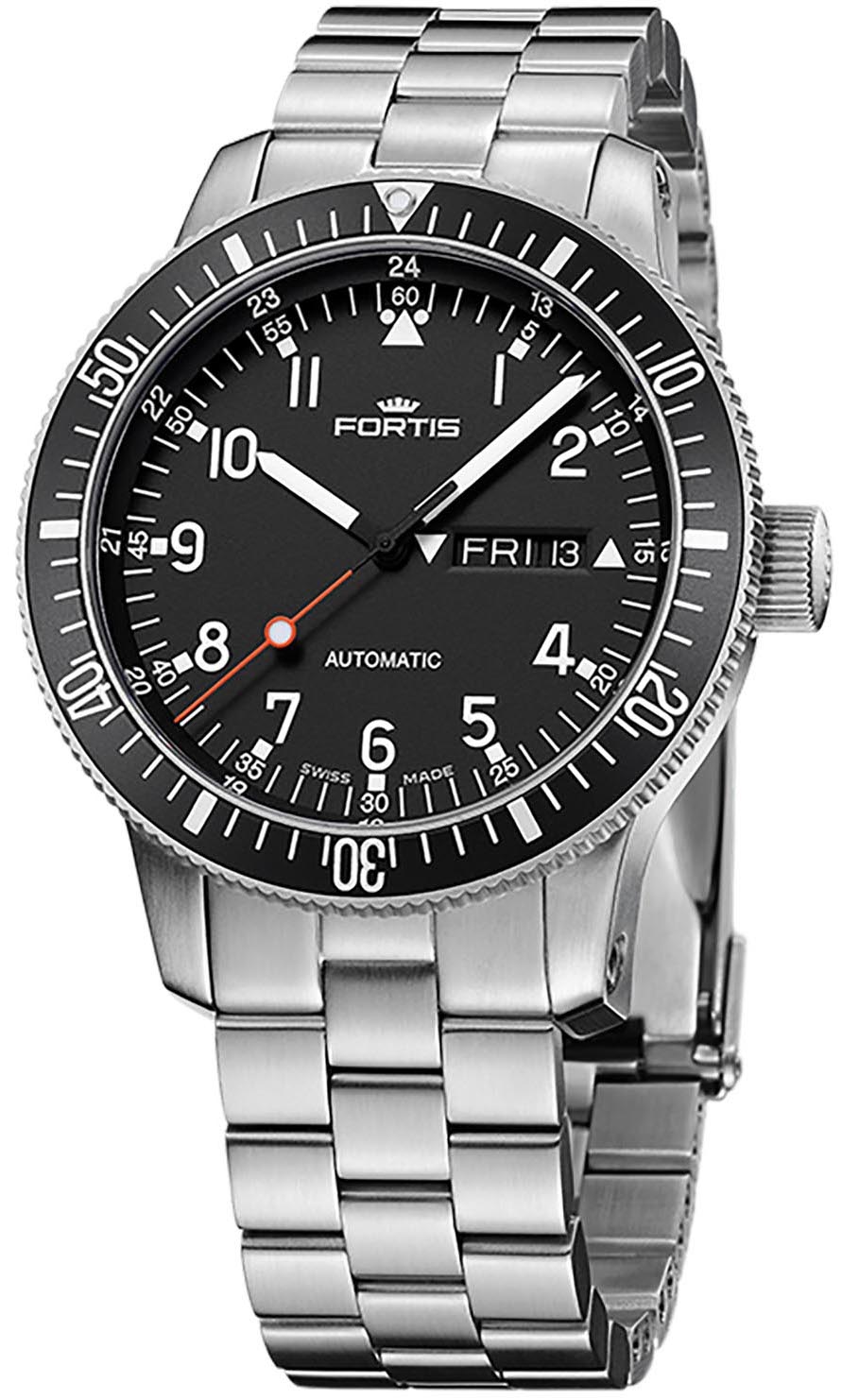 Fortis Watch Official Cosmonauts Day Date F2020008 Image 1