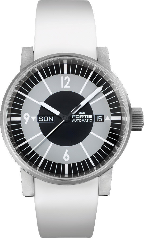 Fortis Watch Spacematic Classic Black Day Date 623.10.38 SI Image 1