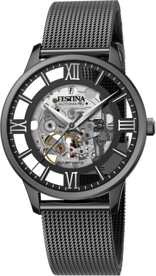 Festina Watch Skeleton Mens F20535/1