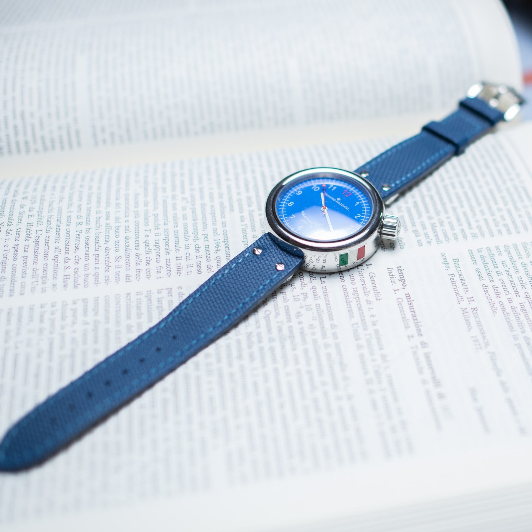 Giuliano Mazzuoli Manometro Italia Rinuova Blue Limited Edition MNIT3S Image 2