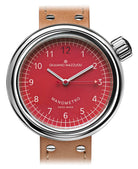 Giuliano Mazzuoli Manometro Polished Red Watch MRP06N Image 1
