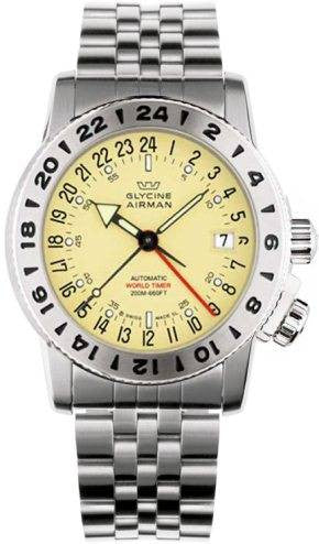 Glycine Airman 18 D 3866.YL MB Image 1