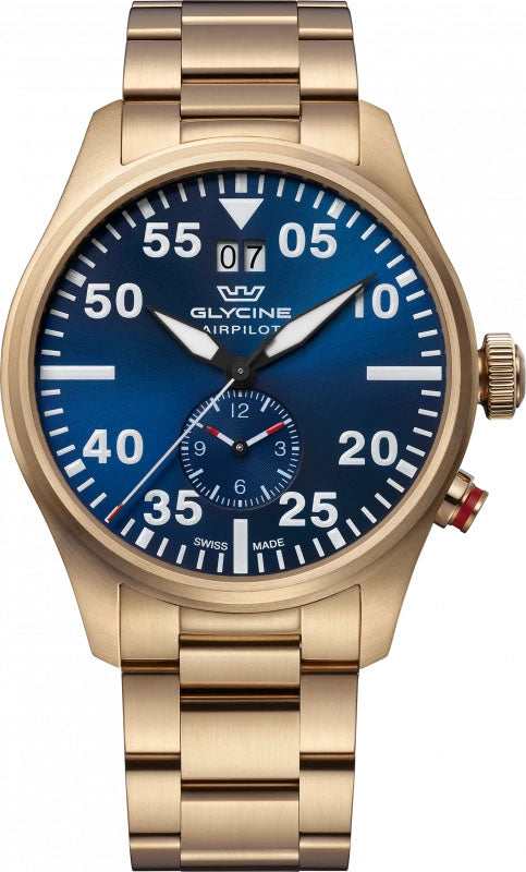 Glycine Airpilot Dual Time 44 Watch GL0368 Image 1