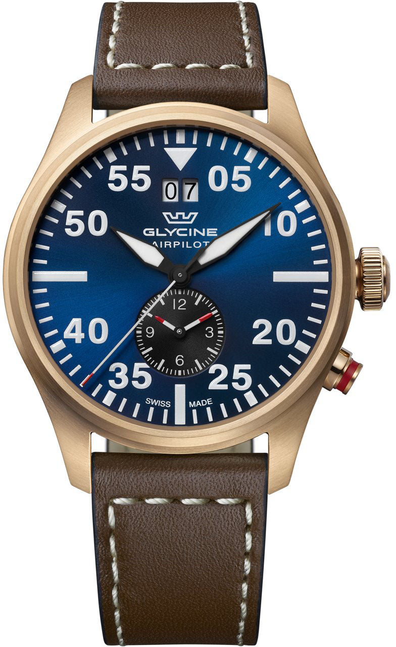 Glycine Airpilot Dual Time 44 Watch GL0369 Image 1