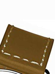 Glycine Brown Calf Leather White Stitching For Incursore 44mm Manual 3762 LB7 Image 1