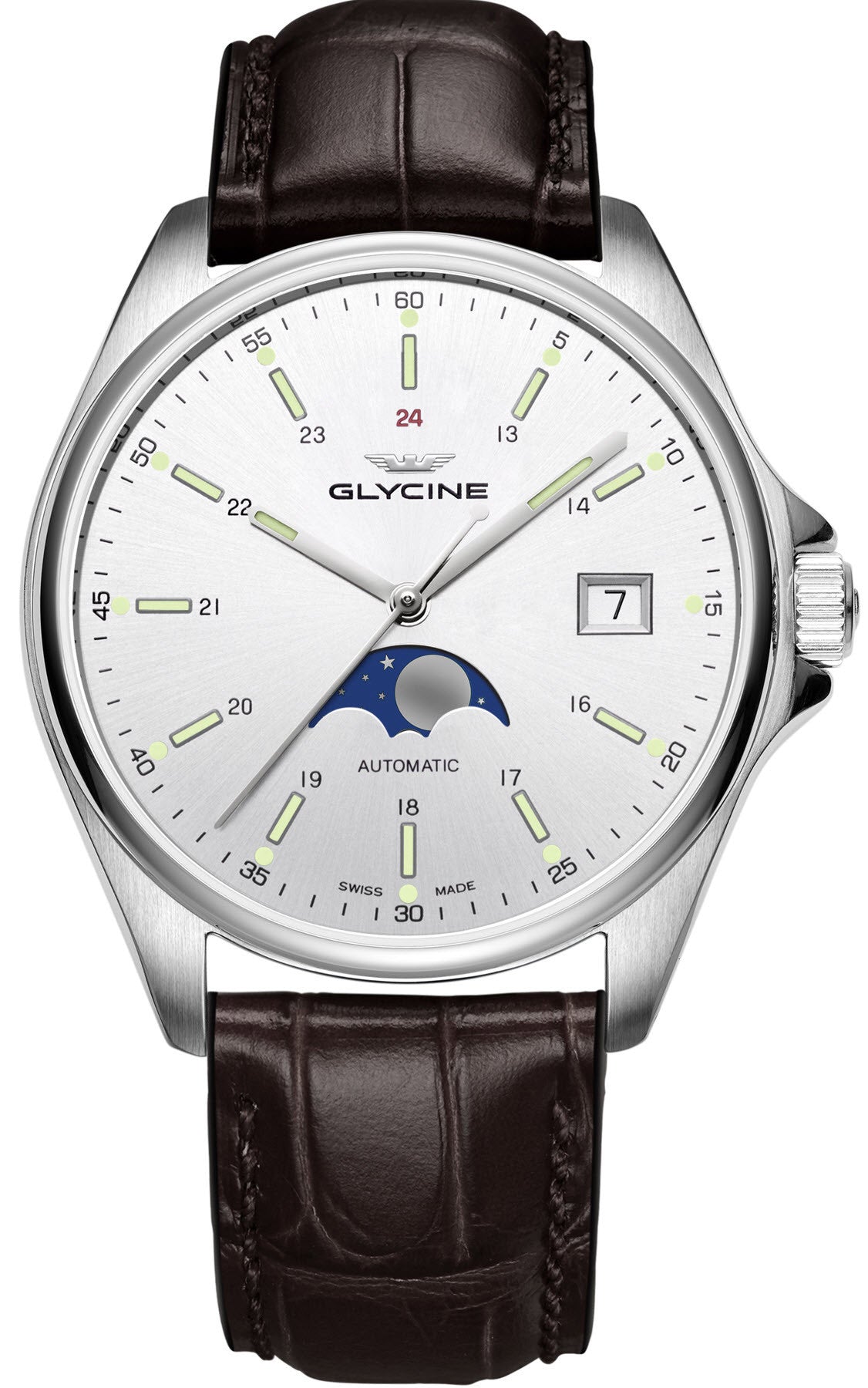 Glycine Combat Classic Moonphase Watch GL0115 Image 1