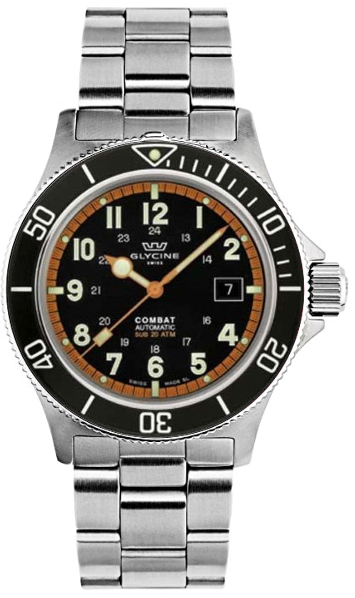 Glycine Combat SUB Automatic D 3863.19AT N-1 BRACELET Image 1