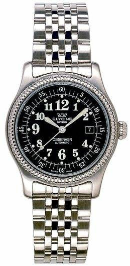 Glycine Observer Black D 3782.MB Image 1