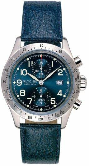 Glycine Stratoforte Chronograph Blue D 3803.18AT-LB8 Image 1