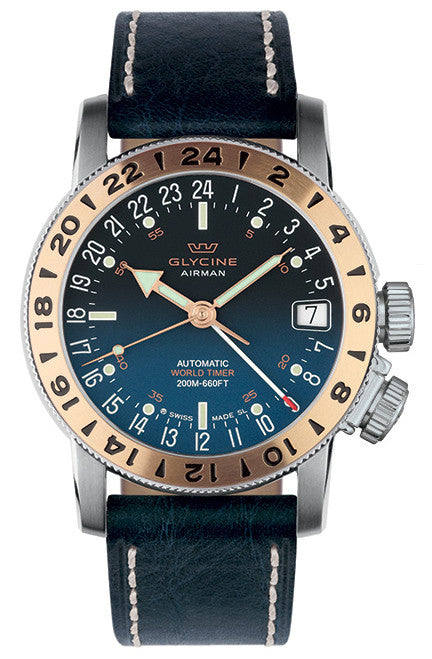 Glycine Watch Airman 17 Royal 3930.38-LB8B Image 1