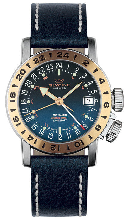 Glycine Watch Airman 18 Royal 3931.38-LB8B Image 1