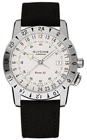 Glycine Watch Airman Base 22 3887.11/66-LBK9 Image 1