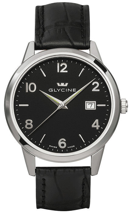Glycine Watch Classic Quartz Gents 3925.19.LBK9 Image 1
