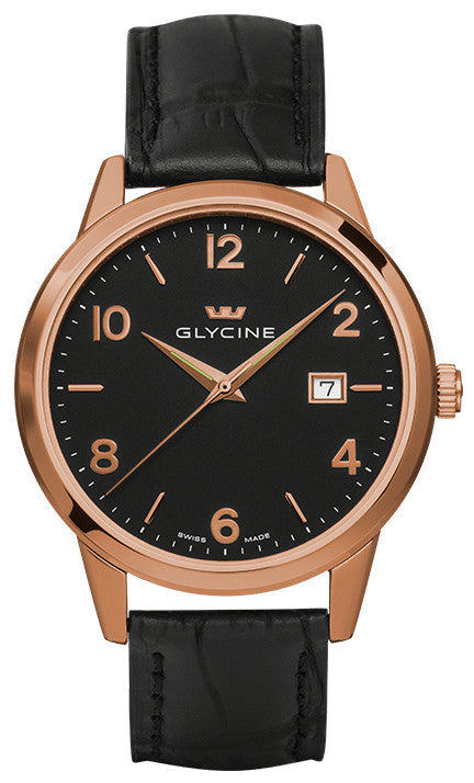 Glycine Watch Classic Quartz Gents 3925.29.LBK9 Image 1