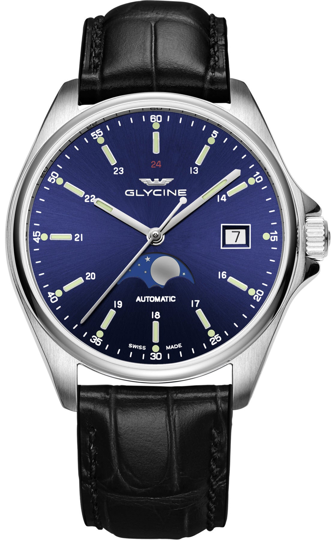 Glycine Watch Combat Classic Moonphase GL0113 Image 1