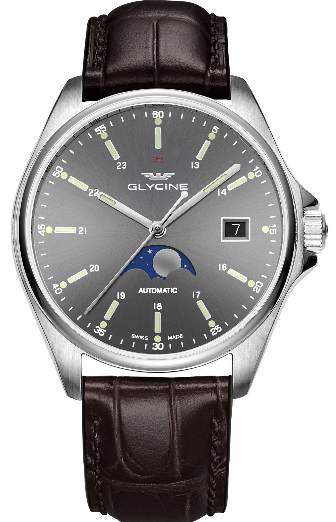 Glycine Watch Combat Classic Moonphase GL0114 Image 1