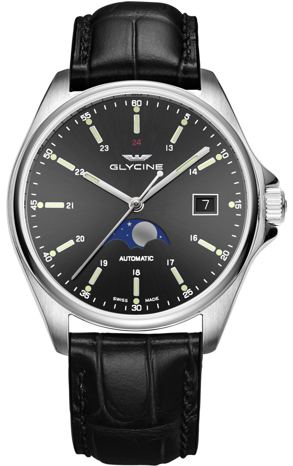 Glycine Watch Combat Classic Moonphase GL0116 Image 1