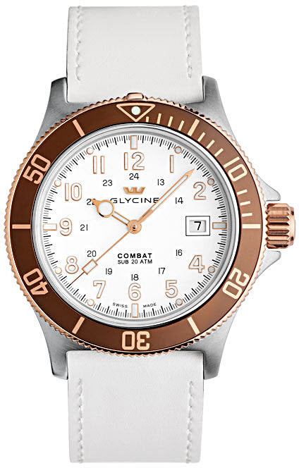 Glycine Watch Combat Sub 2 Tone 3863.34 C6-LB4 Image 1