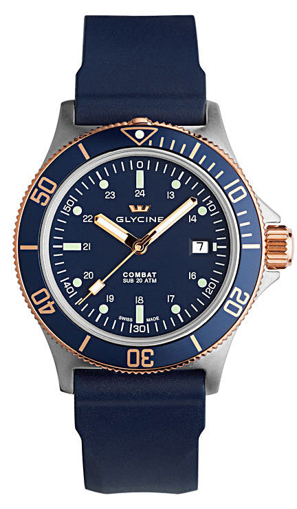 Glycine Watch Combat SUB 2-Tone 3863.38 B6-D8 Image 1