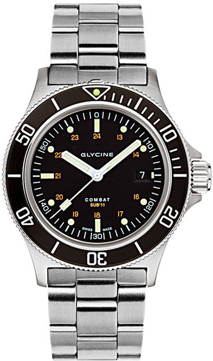 Glycine Watch Combat Sub Bracelet 3863.196N.MB Image 1